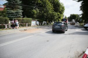 17.07.2020. Leszczyny. Wypadek / Wiktor Taszłow / Radio Kielce