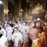 18.07.2020. Kielce. Święcenia biskupie ks. Henryka Jagodzińskiego w Bazylice Katedralnej w Kielcach / Wiktor Taszłow / Radio Kielce