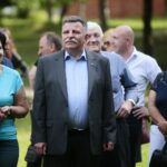 18.07.2020. Tokarnia. Piknik zwycięstwa. Na zdjęciu: Andrzej Kryj - poseł PiS / Wiktor Taszłow / Radio Kielce