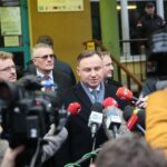 04.03.2020. Końskie. Szpital powiatowy. Wizyta prezydenta RP Andrzeja Dudy / Wiktor Taszłow / Radio Kielce