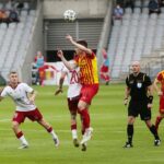 18.07.2020. Kielce. 37. kolejka PKO Ekstraklasy: Korona Kielce - ŁKS Łódź / Wiktor Taszłow / Radio Kielce