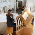 19.07.2020. Święty Krzyż. II Letni Festiwal Muzyki Sakralnej „Ucho Igielne”. Recital organowy Thomasa Corneliusa. Na zdjęciu: Thomas Cornelius / Wiktor Taszłow / Radio Kielce