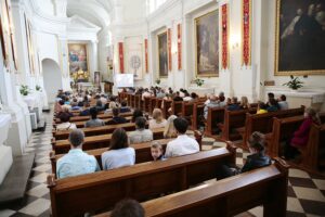 19.07.2020. Święty Krzyż. II Letni Festiwal Muzyki Sakralnej „Ucho Igielne”. Recital organowy Thomasa Corneliusa / Wiktor Taszłow / Radio Kielce