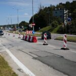 20.07.2020. Kielce. Zmieniona organizacja ruchu na ulicach Radomskiej i Warszawskiej / Wiktor Taszłow / Radio Kielce