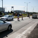 20.07.2020. Kielce. Zmieniona organizacja ruchu na ulicach Radomskiej i Warszawskiej / Wiktor Taszłow / Radio Kielce