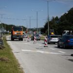 20.07.2020. Kielce. Zmieniona organizacja ruchu na ulicach Radomskiej i Warszawskiej / Wiktor Taszłow / Radio Kielce