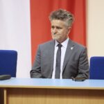 22.07.2020. Kielce. Podpisanie umów na dofinansowanie DPS-ów. Na zdjęciu: Krzysztof Słoń - senator / Wiktor Taszłow / Radio Kielce