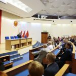 22.07.2020. Kielce. Podpisanie umów na dofinansowanie DPS-ów / Wiktor Taszłow / Radio Kielce