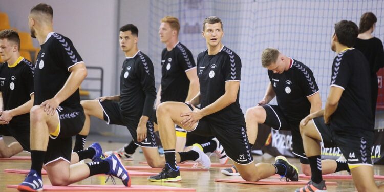 23.07.2020. Kielce. Trening PGE Kielce / Wiktor Taszłow / Radio Kielce