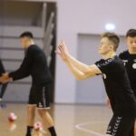 23.07.2020. Kielce. Trening PGE Kielce. Na zdjęciu: Cezary Surgiel / Wiktor Taszłow / Radio Kielce