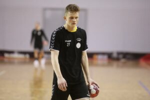 23.07.2020. Kielce. Trening PGE Kielce. Na zdjęciu: Cezary Surgiel / Wiktor Taszłow / Radio Kielce