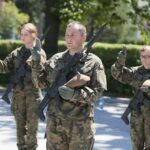 26.07.2020. Kielce. Przysięga terytorialsów na kieleckiej „Bukówce” / Wiktor Taszłow / Radio Kielce