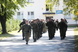 26.07.2020. Kielce. Przysięga terytorialsów na kieleckiej „Bukówce” / Wiktor Taszłow / Radio Kielce