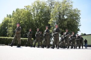 26.07.2020. Kielce. Przysięga terytorialsów na kieleckiej „Bukówce” / Wiktor Taszłow / Radio Kielce