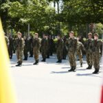 26.07.2020. Kielce. Przysięga terytorialsów na kieleckiej „Bukówce” / Wiktor Taszłow / Radio Kielce