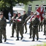 26.07.2020. Kielce. Przysięga terytorialsów na kieleckiej „Bukówce” / Wiktor Taszłow / Radio Kielce