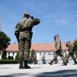 26.07.2020. Kielce. Przysięga terytorialsów na kieleckiej „Bukówce” / Wiktor Taszłow / Radio Kielce