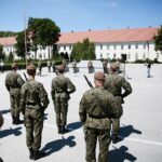 26.07.2020. Kielce. Przysięga terytorialsów na kieleckiej „Bukówce” / Wiktor Taszłow / Radio Kielce