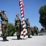 26.07.2020. Kielce. Przysięga terytorialsów na kieleckiej „Bukówce” / Wiktor Taszłow / Radio Kielce