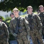 26.07.2020. Kielce. Przysięga terytorialsów na kieleckiej „Bukówce” / Wiktor Taszłow / Radio Kielce