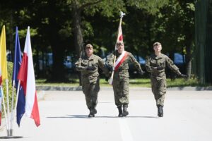 26.07.2020. Kielce. Przysięga terytorialsów na kieleckiej „Bukówce” / Wiktor Taszłow / Radio Kielce