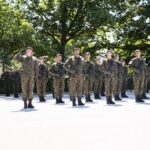 26.07.2020. Kielce. Przysięga terytorialsów na kieleckiej „Bukówce” / Wiktor Taszłow / Radio Kielce