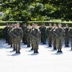 26.07.2020. Kielce. Przysięga terytorialsów na kieleckiej „Bukówce” / Wiktor Taszłow / Radio Kielce