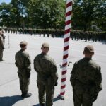 26.07.2020. Kielce. Przysięga terytorialsów na kieleckiej „Bukówce” / Wiktor Taszłow / Radio Kielce