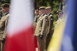 26.07.2020. Kielce. Przysięga terytorialsów na kieleckiej „Bukówce” / Wiktor Taszłow / Radio Kielce