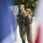 26.07.2020. Kielce. Przysięga terytorialsów na kieleckiej „Bukówce” / Wiktor Taszłow / Radio Kielce