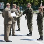 26.07.2020. Kielce. Przysięga terytorialsów na kieleckiej „Bukówce” / Wiktor Taszłow / Radio Kielce