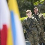 26.07.2020. Kielce. Przysięga terytorialsów na kieleckiej „Bukówce” / Wiktor Taszłow / Radio Kielce