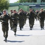 26.07.2020. Kielce. Przysięga terytorialsów na kieleckiej „Bukówce” / Wiktor Taszłow / Radio Kielce