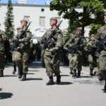 26.07.2020. Kielce. Przysięga terytorialsów na kieleckiej „Bukówce” / Wiktor Taszłow / Radio Kielce