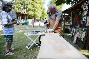 26.07.2020. Tokarnia. Park Etnograficzny / Wiktor Taszłow / Radio Kielce