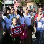 01.07.2020. Skalbmierz. Wizyta marszałek Sejmu Elżbiety Witek / Wiktor Taszłow / Radio Kielce