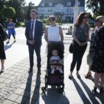 01.07.2020. Skalbmierz. Wizyta marszałek Sejmu Elżbiety Witek / Wiktor Taszłow / Radio Kielce