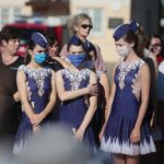 01.07.2020. Skalbmierz. Wizyta marszałek Sejmu Elżbiety Witek.  / Wiktor Taszłow / Radio Kielce