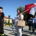 01.07.2020. Skalbmierz. Wizyta marszałek Sejmu Elżbiety Witek. / Wiktor Taszłow / Radio Kielce