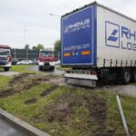 02.07.2020. Kielce. Wypadek na skrzyżowaniu Alei Solidarności i ulicy Świętokrzyskiej / Wiktor Taszłow / Radio Kielce