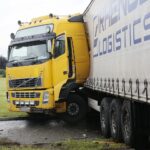 02.07.2020. Kielce. Wypadek na skrzyżowaniu Alei Solidarności i ulicy Świętokrzyskiej / Wiktor Taszłow / Radio Kielce