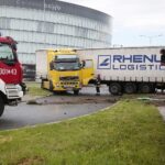 02.07.2020. Kielce. Wypadek na skrzyżowaniu Alei Solidarności i ulicy Świętokrzyskiej / Wiktor Taszłow / Radio Kielce