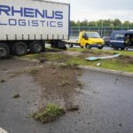 02.07.2020. Kielce. Wypadek na skrzyżowaniu Alei Solidarności i ulicy Świętokrzyskiej / Wiktor Taszłow / Radio Kielce