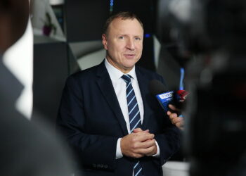 Kielce. 12.09.2019. Na zdjęciu: Jacek Kurski / Wiktor Taszłow / Radio Kielce