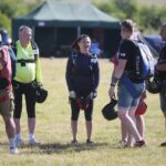 05.07.2020. Masłow. Drugi dzień Mistrzostw Polski Związku Polskich Spadochroniarzy oraz I Memoriał Spadochronowy im. gen. Tadeusza Buka / Wiktor Taszłow / Radio Kielce