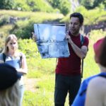 05.07.2020. Kielce. Spacer w ramach akcji „Kielce Naturalnie”. Wietrznia / Wiktor Taszłow / Radio Kielce