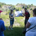 05.07.2020. Kielce. Spacer w ramach akcji „Kielce Naturalnie”. Wietrznia / Wiktor Taszłow / Radio Kielce