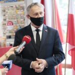 06.07.2020. Kielce. Otwarcie 39 placówki Poczty Polskiej w Kielcach przy ulicy Chęcińskiej. Na zdjęciu: Zbigniew Koniusz - wojewoda świętokrzyski / Wiktor Taszłow / Radio Kielce