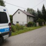 08.07.2020. Zbrza. Policyjna obława po śmiertelnym postrzeleniu mężczyzny / Wiktor Taszłow / Radio Kielce