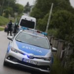 08.07.2020. Zbrza. Policyjna obława po śmiertelnym postrzeleniu mężczyzny / Wiktor Taszłow / Radio Kielce